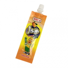 baby food juice pouches heat sealed long stick spout bag for candy syrup